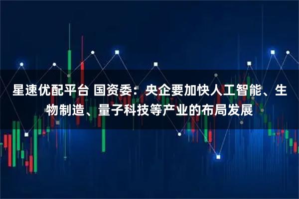 星速优配平台 国资委:央企要加快人工智能、生物制造、量子科技等产业的布局发展