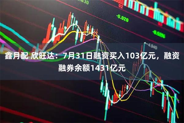 鑫月配 欣旺达:7月31日融资买入103亿元,融资融券余额1431亿元